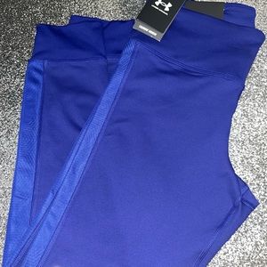 Under Armour Ladies Blue Compression Leggings